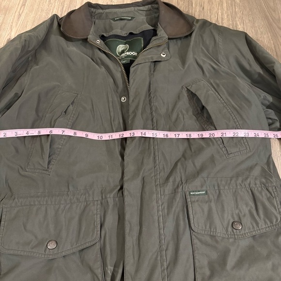 Weatherproof Men’s Multi-pocket Jacket with Detachable Lining Size XL w/ Leather - Picture 6 of 16
